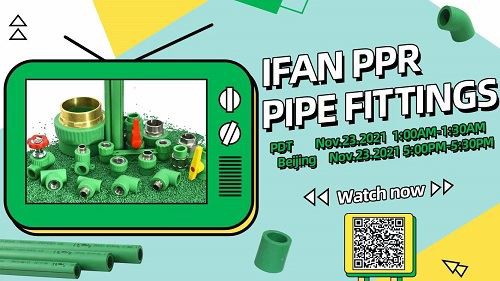 PPR 파이프 피팅에 대한 IFAN 라이브 쇼