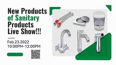 위생 제품에 대한 IFAN 황동 라이브 쇼