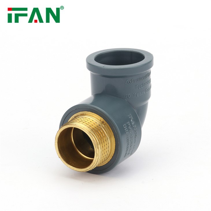 UPVC 황동 팔꿈치