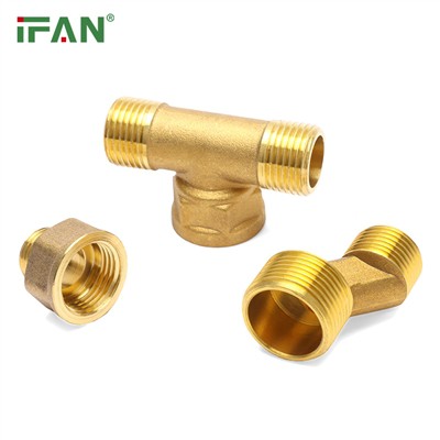 고성능 배관 시스템을위한 황동 피팅