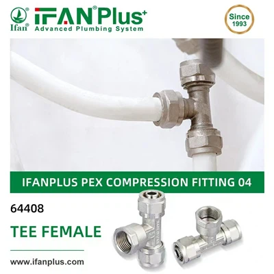 IFANPlus PEX 압축 피팅을 사용하여 문제 해결